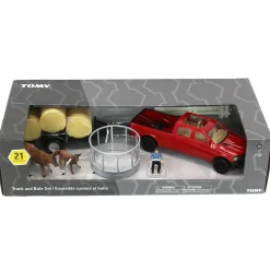 1/32 Red Pickup Truck Haying Set by ERTL