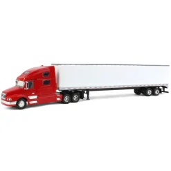 1/64 Red Volvo 770 Sleeper & 53ft Trailer with Double Doors