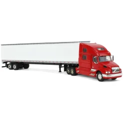 1/64 Red Volvo 770 Sleeper & 53ft Trailer with Double Doors