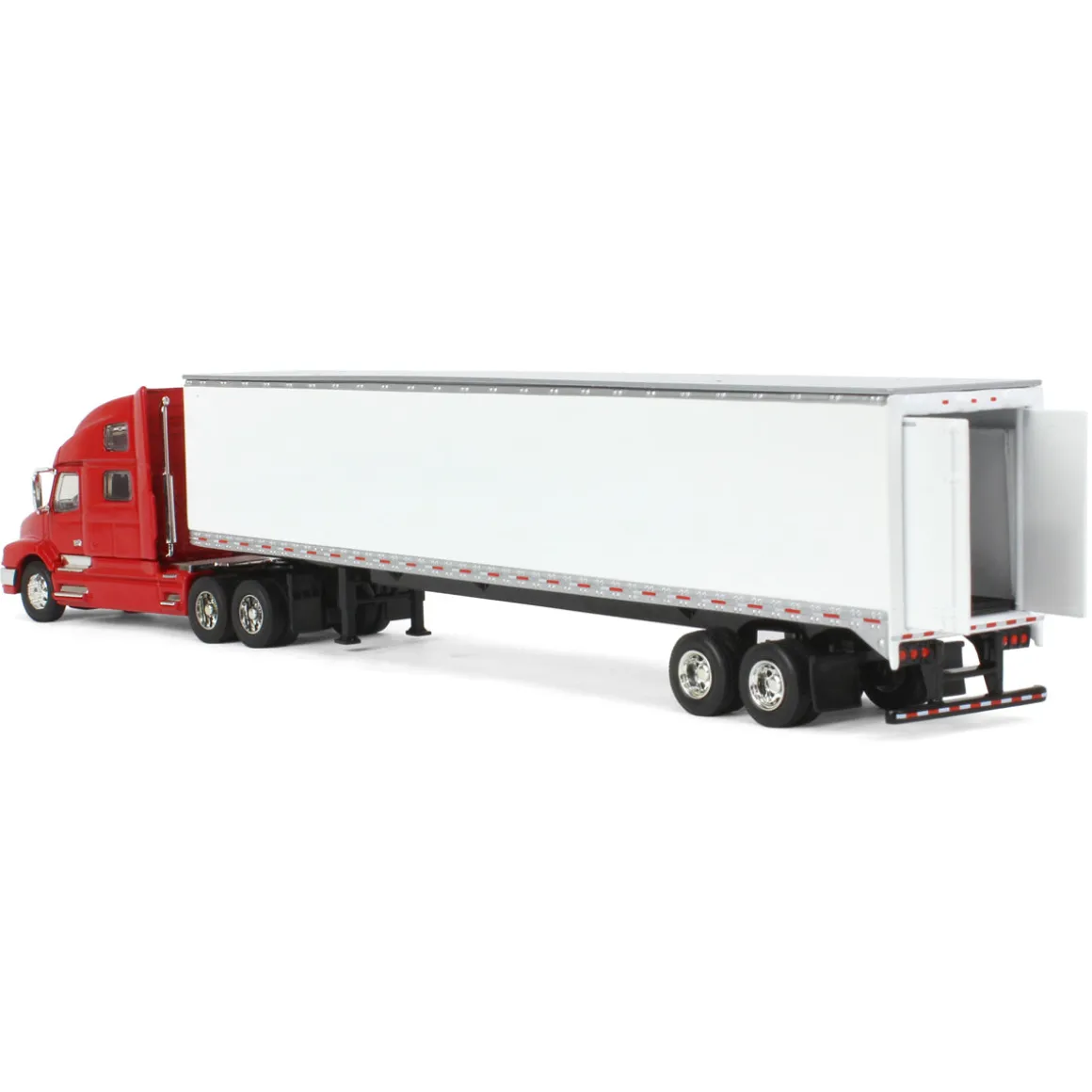 1/64 Red Volvo 770 Sleeper & 53ft Trailer with Double Doors