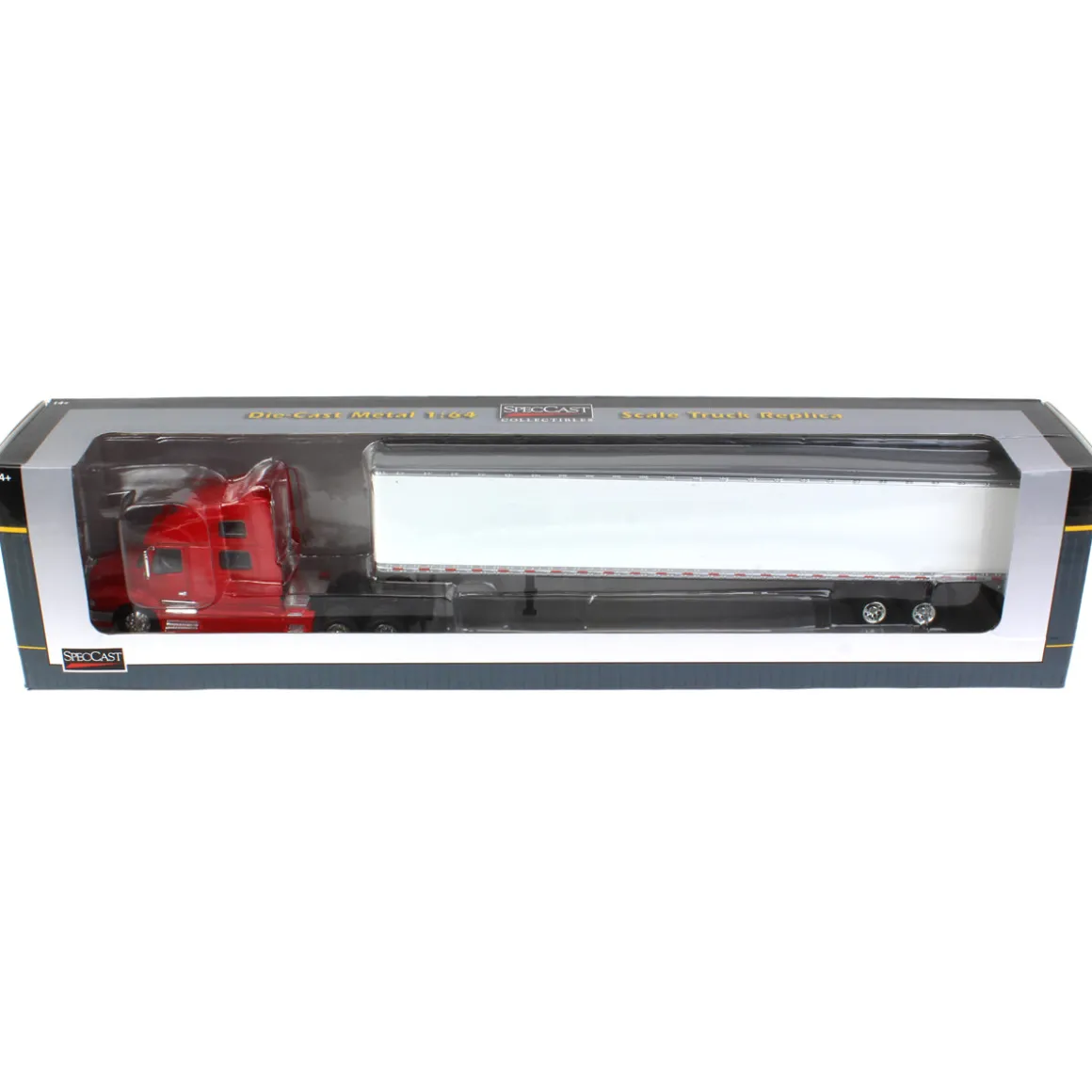 1/64 Red Volvo 770 Sleeper & 53ft Trailer with Double Doors