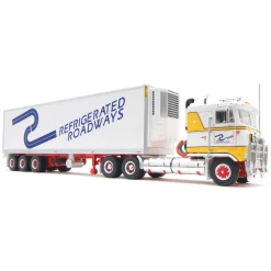 1/64 Refrigerated Transport Freight Semi by Highway Replicas
