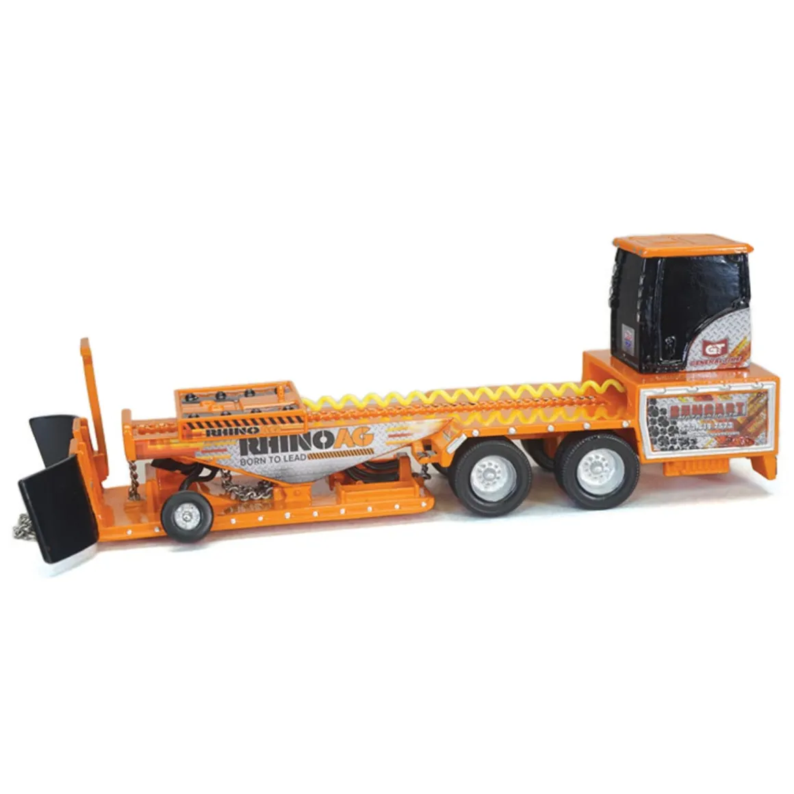 1/64 Rhino AG Orange Resin Pulling Sled