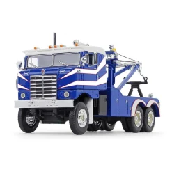 1/34 Rich Blue & White 1953 Kenworth Bullnose Heavy-Duty Wrecker by First Gear