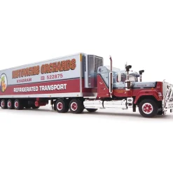 1/64 Ristovichis Orchards Mack Magnum 500 Freight Semi by Highway Replicas
