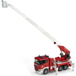 1/16 Scania Super 560R Fire Engine w/ Ladder & Water Pump + Lights & Sounds by Bruder