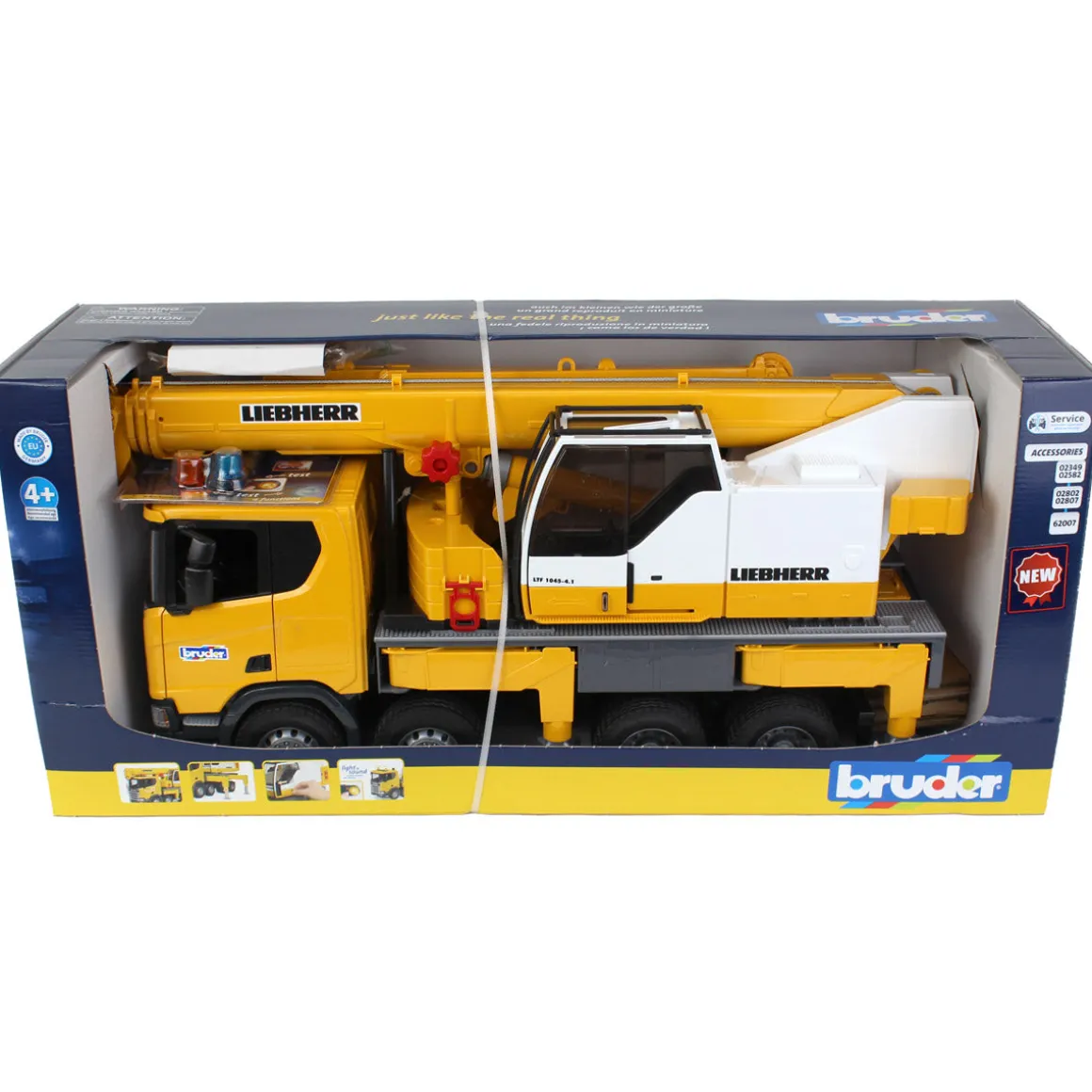 1/16 Scania Super 560R Liebherr Crane Truck by Bruder