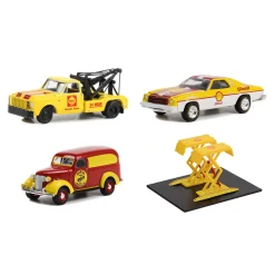 1/64 Shell Oil Towing and Mechanic Set by Greenlight