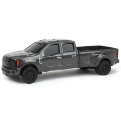 1/64 Silver Ford F-350 Pickup Truck, ERTL Collect N Play