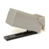 1/64 Silver Plastic Dumping Forage Box with Opening Gate by Standi Toys