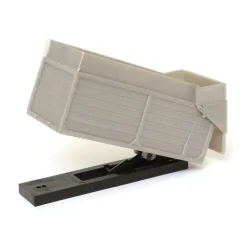 1/64 Silver Plastic Dumping Forage Box with Opening Gate by Standi Toys