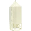 1/64 Smooth Wall Multi-Purpose White 4100 Bushel Bin, 3D Printed