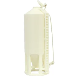 1/64 Smooth Wall Multi-Purpose White 1200 Bushel Bin, 3D Printed