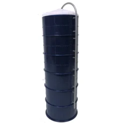 1/64 ST302 Plastic Blue Silo with Blower Pipe, 20' x 60'