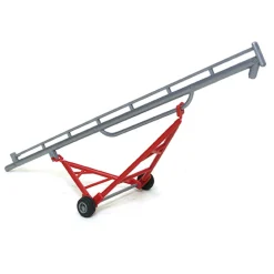 1/64 ST113 Plastic Grain Auger (52 Feet to Scale), Red & Silver