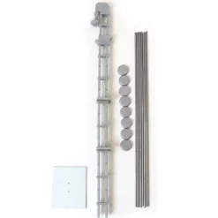 1/64 ST133 Standi Grain Leg, Silver (30 Pieces)