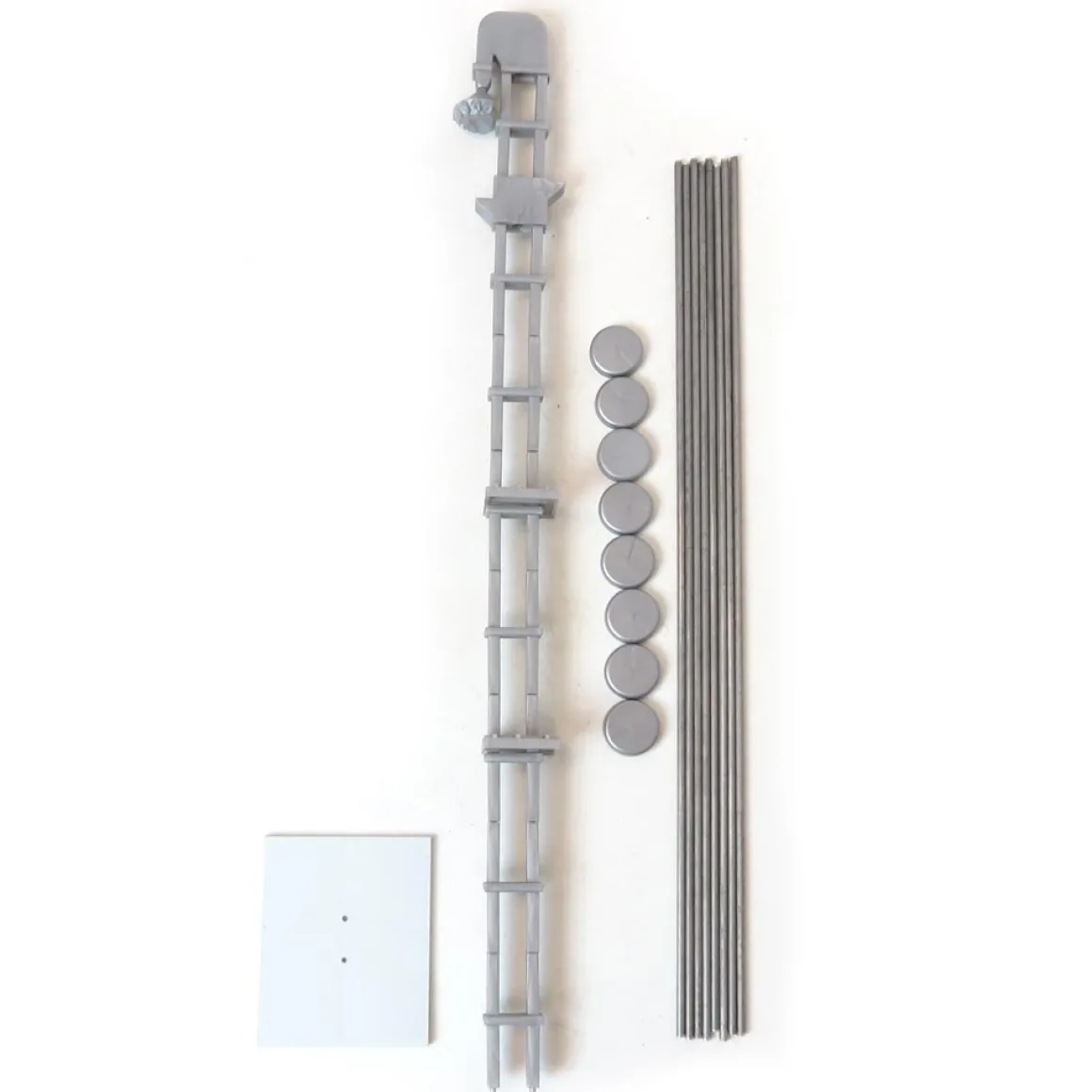 1/64 ST133 Standi Grain Leg, Silver (30 Pieces)