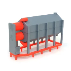 1/64 ST042 Standi Toys 1 High Stackable Grain Dryer, ORANGE