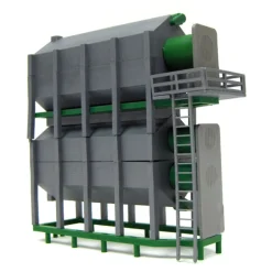 1/64 ST051 Standi Toys Stationary Grain Dryer, 2 High, Green