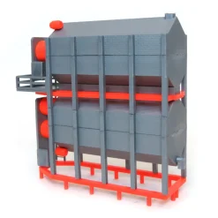 1/64 ST052 Standi Toys Stationary Grain Dryer, 2 High, Orange
