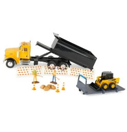 1/32 Switch 'n Load 19-Piece Construction Set with Peterbilt Truck