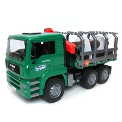 1/16 TG 410A Logging Truck w/Crane & 3 logs by Bruder