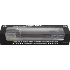 1/50 Trail King TK120 HDG Lowboy Trailer (Black Regular Version)