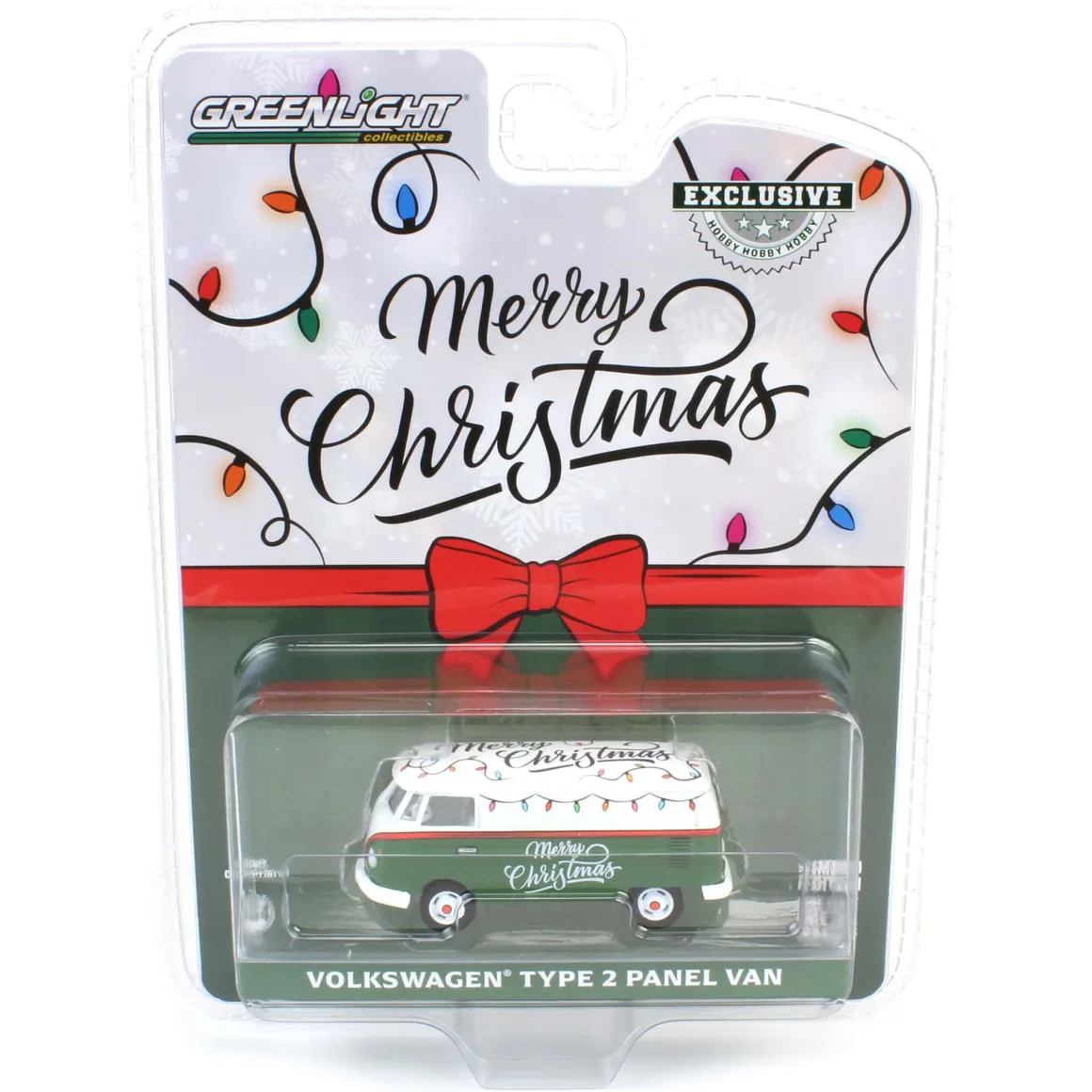 1/64 Volkswagen Type 2 Panel Van, Christmas 2024, Hobby Exclusive