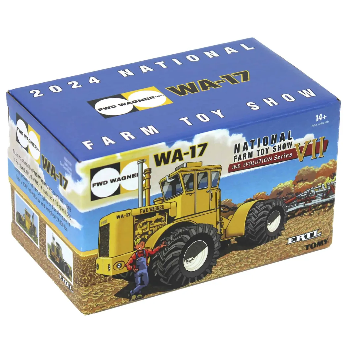 1/64 Wagner WA-17 Tractor, 2024 National Farm Toy Show
