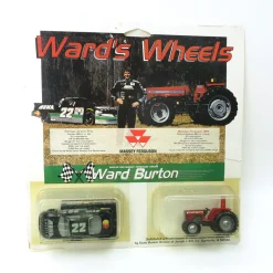 1/64 Ward Burton Nascar Stock Car & Massey Ferguson 399 Set