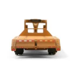 1/64 Weathered Gooseneck Trailer with Red & White Conspicuity Stripes, Hobby Exclusive