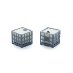 1/64 White IBC Pallet Tanks (2), 3D Printed
