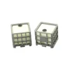 1/50 White IBC Pallet Tanks (2), 3D Printed