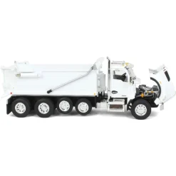 1/64 White Kenworth T880 Rogue Dump w/ Rogue Transfer Dump Trailer, DCP by First Gear