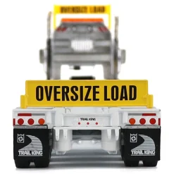 1/50 White Kenworth T880 SBFA with White Trail King TK120 HDG Lowboy Trailer