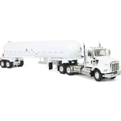 1/64 White Kenworth T800 w/ Mississippi LP Anhydrous Tanker, DCP by First Gear