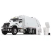 1/34 White Mack Granite MP w/ McNeilus Rear Load Refuse Truck & Trash Cans