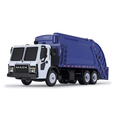 1/87 White Mack LR with Blue McNeilus Meridian Rear Loader by First Gear