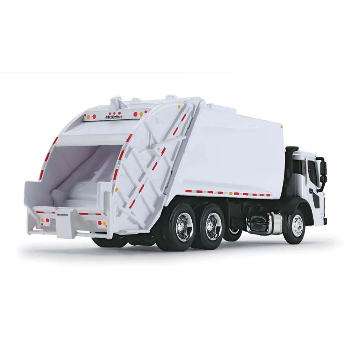 1/87 White Mack LR with White McNeilus Meridian Rear Loader by First Gear