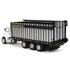1/64 White Peterbilt 385 with H&S Big Dog 1226 Forage Box, Exclusive HFE Edition