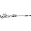 1/64 White/Light Blue Peterbilt 379 with Fontaine Magnitude Lowboy, Jeep & Stinger, DCP by First Gear