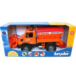1/16 Winter/Service Spreader Truck with Snow Blade by Bruder