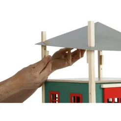 1/32 Wooden Hay Barn with Loft and Adjustable Roof by Kids Globe
