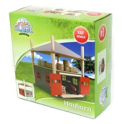 1/32 Wooden Hay Barn with Loft and Adjustable Roof by Kids Globe