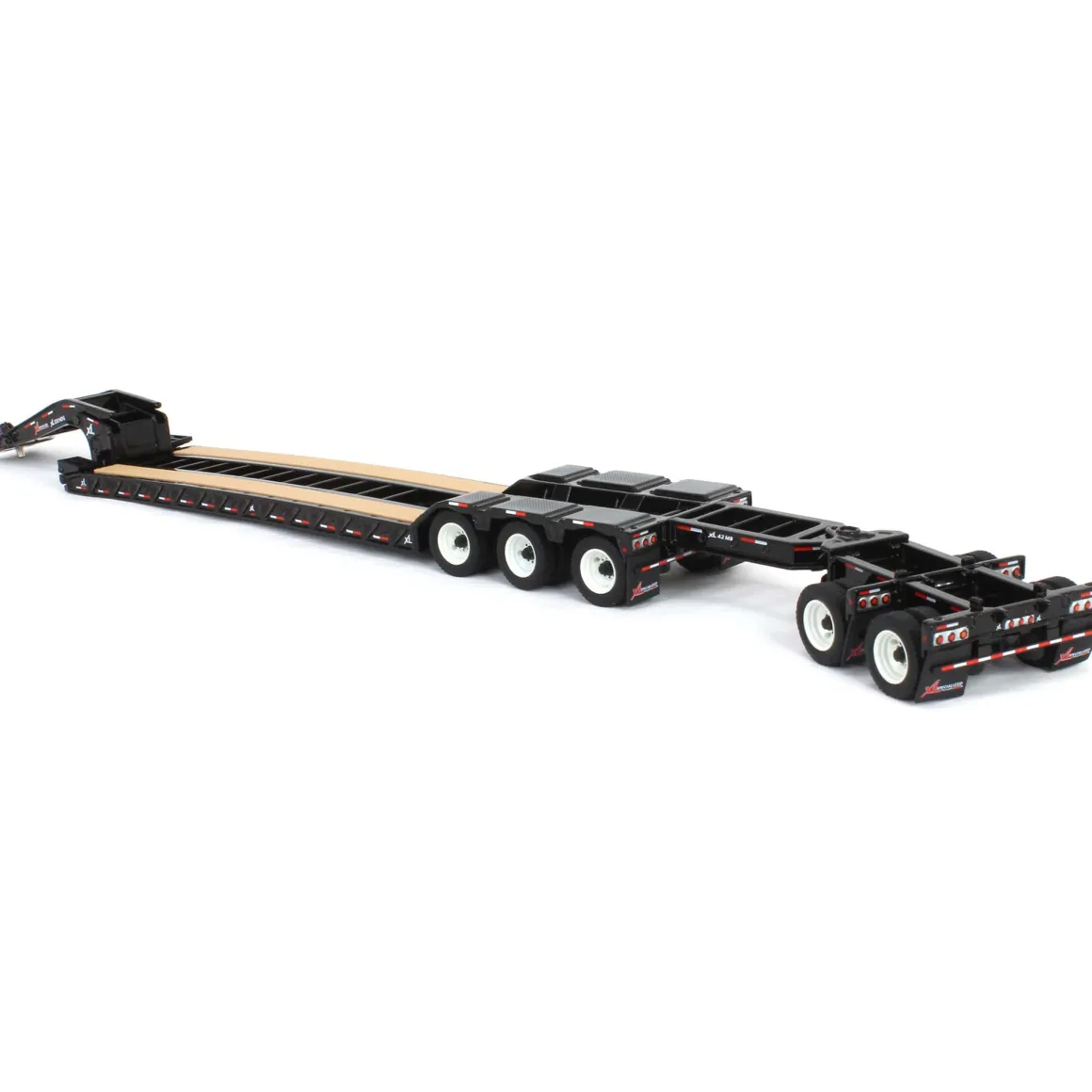 1/50 XL 120 Low-Profile HDG Lowboy Trailer with 2 Boosters