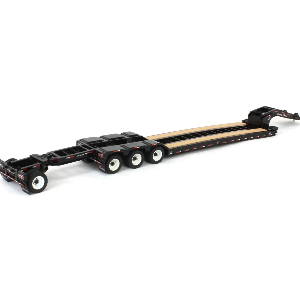 1/50 XL 120 Low-Profile HDG Lowboy Trailer with 2 Boosters