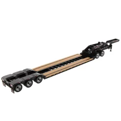 1/50 XL 120 Low-Profile HDG Lowboy Trailer (Outrigger Style) with 2 Boosters and Jeep