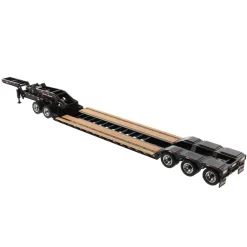 1/50 XL 120 Low-Profile HDG Lowboy Trailer (Outrigger Style) with 2 Boosters and Jeep