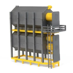 1/64 Yellow 2 High Stationary Grain Dryer by Standi Toys