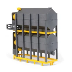 1/64 Yellow 2 High Stationary Grain Dryer by Standi Toys